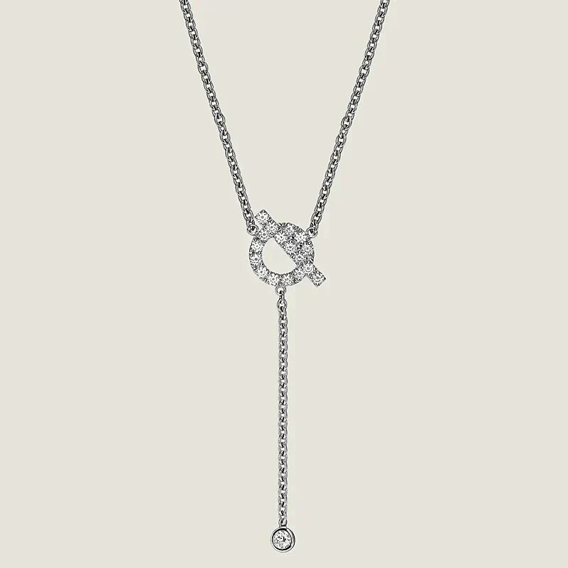 [Baslove]FINESSE SILBER DIAMANT HALSKETTE