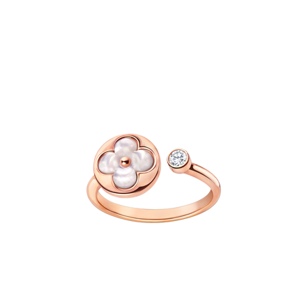 [Baslove]SUN 1 DIAMANT ROSA MOP RING