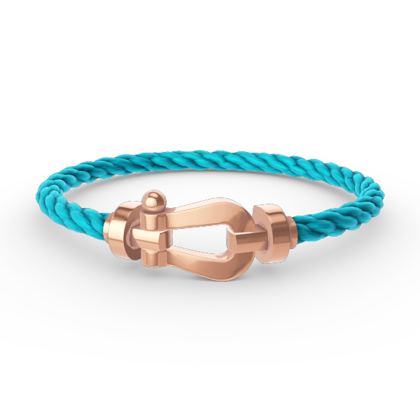 [Baslove]FORCE GROSSES HUFEISENARMBAND OHNE DIAMANT ROSÉGOLD