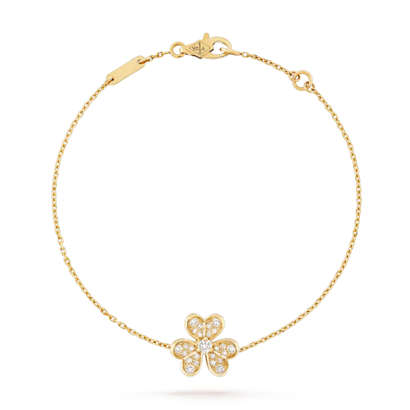 [Baslove]FRIVOLE GOLD BLUMEN DIAMANT ARMBAND