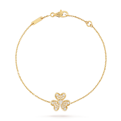 [Baslove]FRIVOLE GOLD BLUMEN DIAMANT ARMBAND