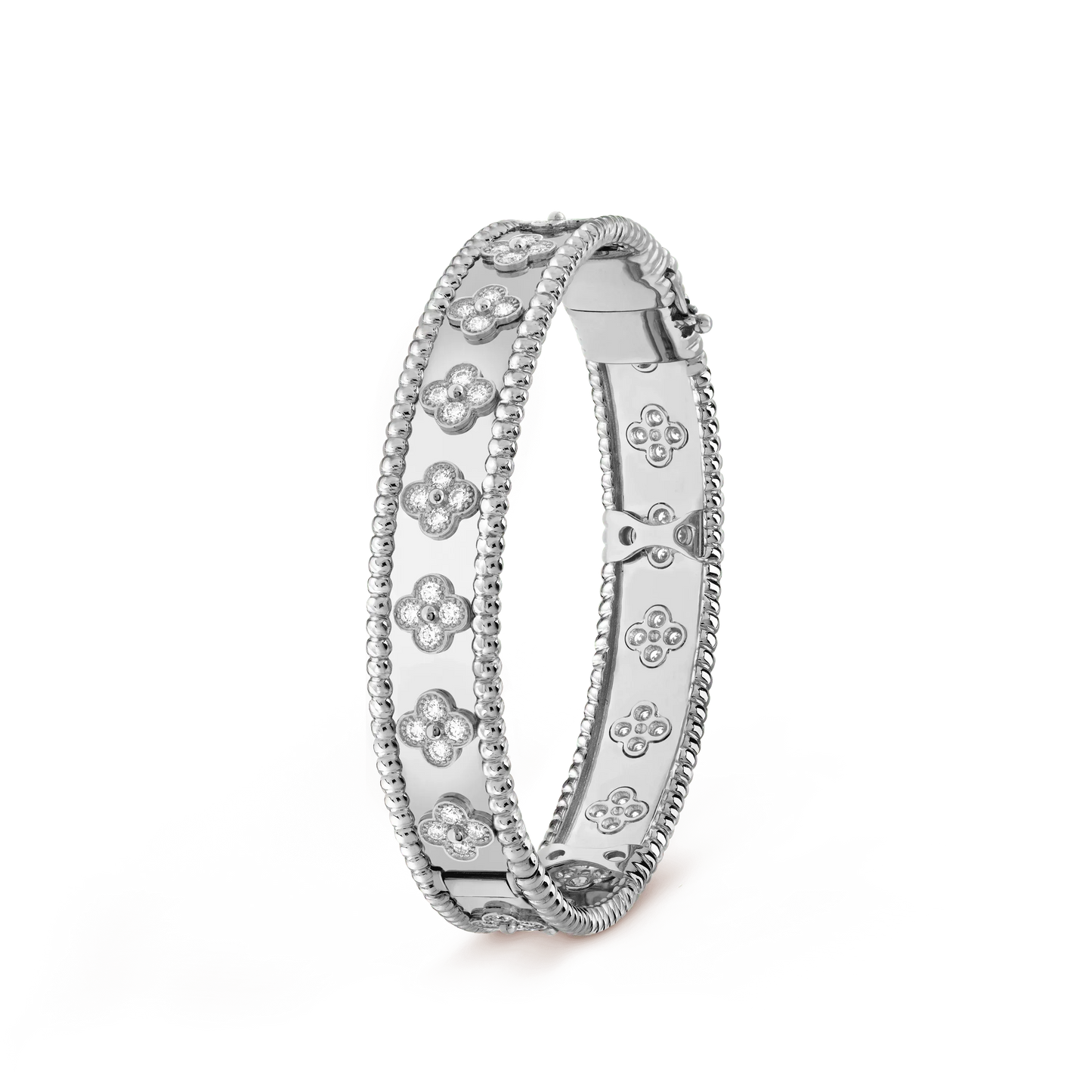 [Baslove]クローバーブレスレット 8MM ダイヤモンド