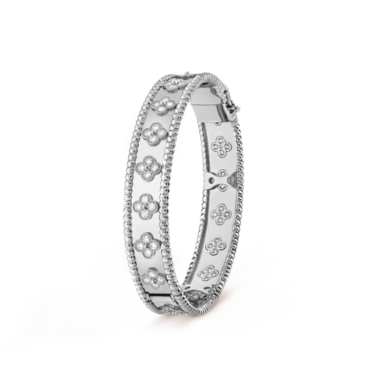 [Baslove]CLOVER ARMBAND 8MM DIAMANTEN