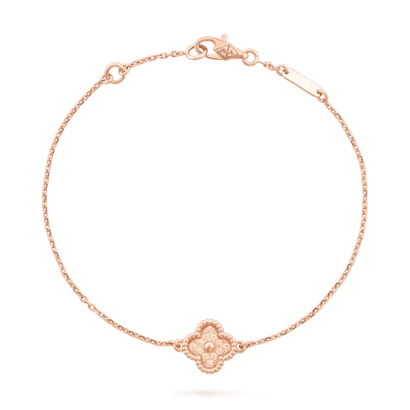 [Violet JW]CLOVER SINGLE FLOWER BRACELET