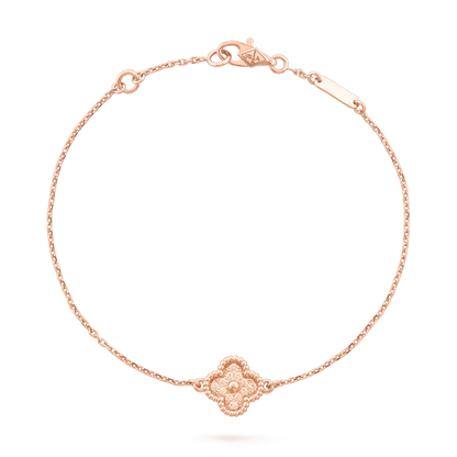 [Violet JW]CLOVER SINGLE FLOWER BRACELET