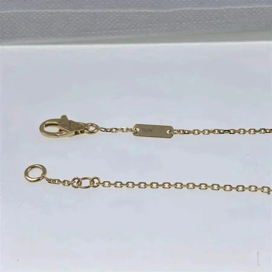 [Baslove] KLEEBLATT KARNEOL EINZELNE BLUME ARMBAND
