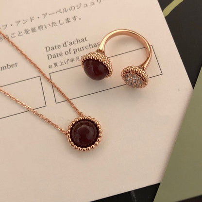 [Baslove] PERLEE COULEURS DIAMANT ROSÉGOLD ZWISCHEN DEN FINGERN RING