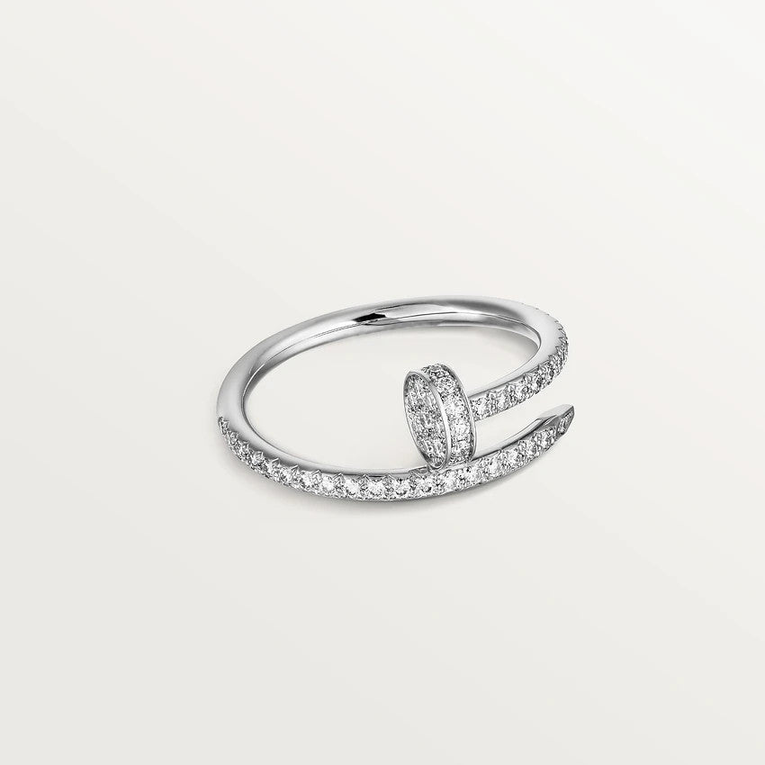 [Baslove]JUSTE リング 1.8MM シルバー ダイヤモンド