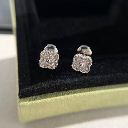 [Baslove]CLOVER MINI DIAMANT-OHRSTECKER